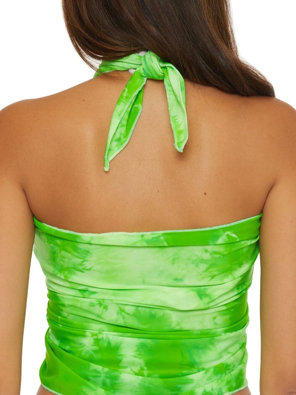 BCA By Rebecca Virtue Oasis Multiway Sarong Cover-Up Pareo Beach Wrap in Lime - Picture 7 of 12